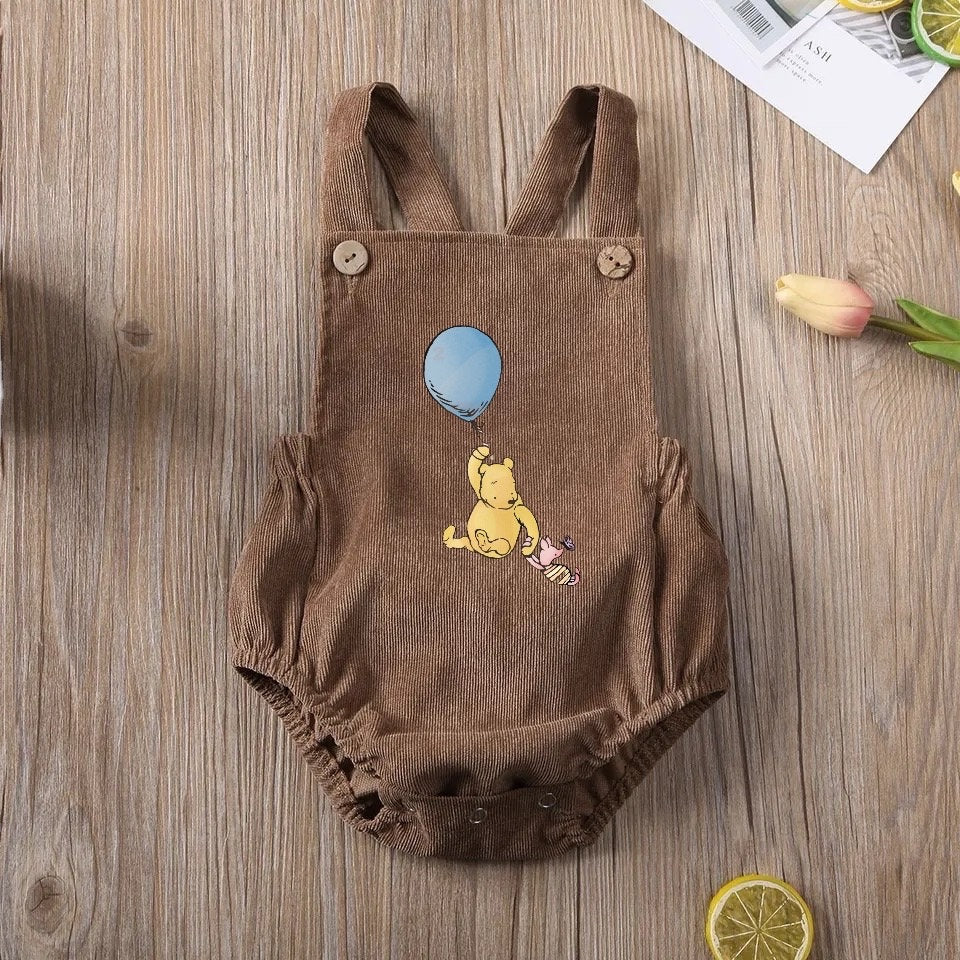 Pooh Baby romper, ROMPER bodysuit / baby clothes / baby girl / baby boy / newborn / baby boy gift / baby shower gift / infant / announcement