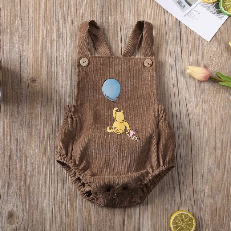 Pooh Baby romper, ROMPER bodysuit / baby clothes / baby girl / baby boy / newborn / baby boy gift / baby shower gift / infant / announcement