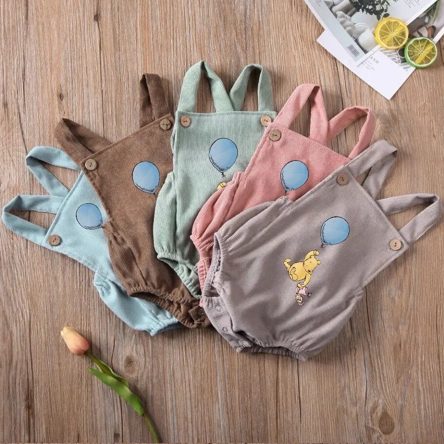 Pooh Baby romper, ROMPER bodysuit / baby clothes / baby girl / baby boy / newborn / baby boy gift / baby shower gift / infant / announcement
