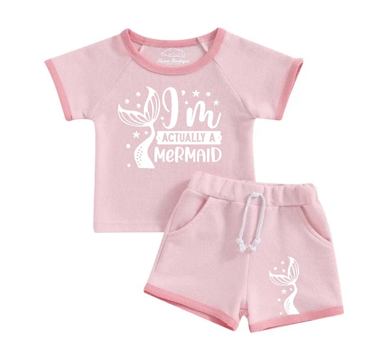 Baby & toddler mermaid Clothing set, outfit, shirt, shorts, baby girl , baby clothes, baby shower, gift, baby boy