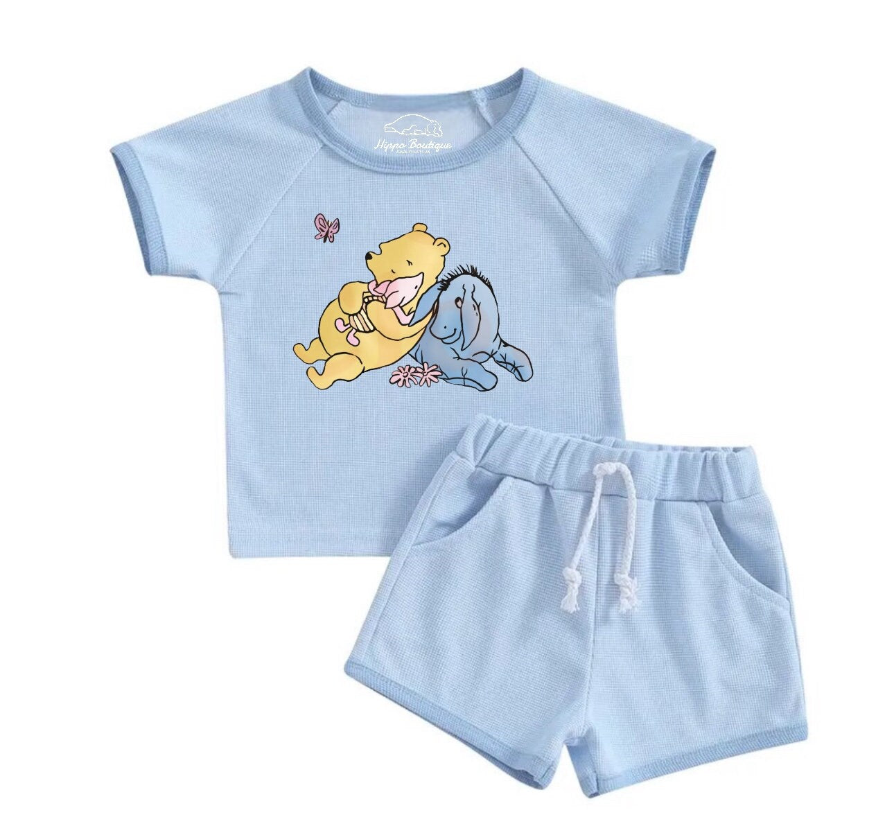 Baby & toddler Pooh Clothing set, outfit, shirt, shorts, baby girl , baby clothes, baby shower, gift, baby boy
