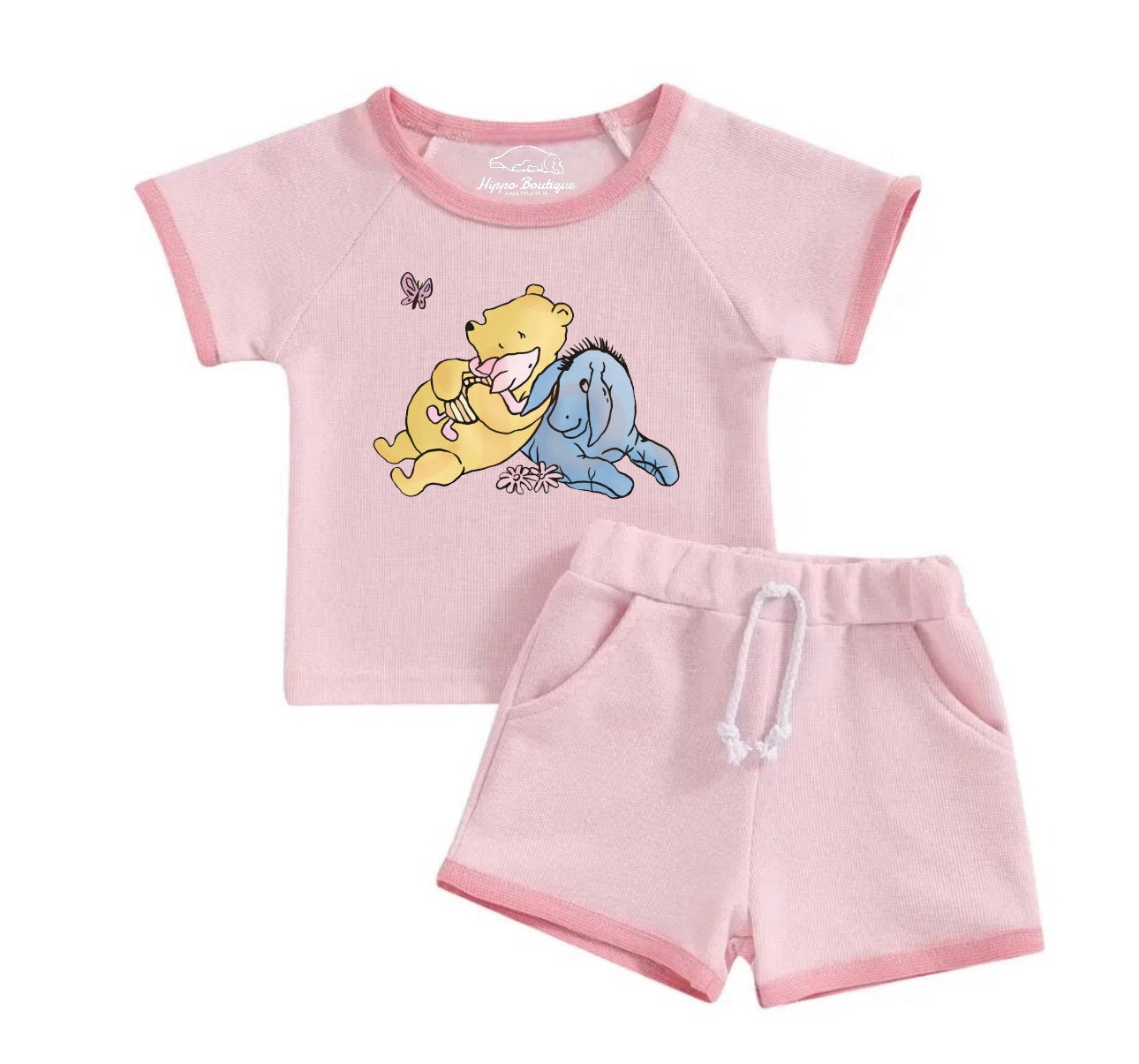 Baby & toddler Pooh Clothing set, outfit, shirt, shorts, baby girl , baby clothes, baby shower, gift, baby boy
