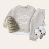 Little love toddler Baby Outfit sweatshirt and pants / baby clothes / infant / baby girl gift / baby shower / baby gift \ baby boy gift