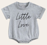 Little love Newborn baby and toddler ROMPER bodysuit, Crewneck, summer wear, cotton clothes SOFT , infant, baby girl gift / baby boy gift /