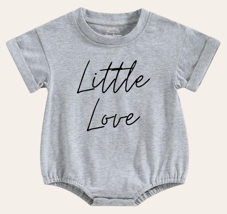 Little love Newborn baby and toddler ROMPER bodysuit, Crewneck, summer wear, cotton clothes SOFT , infant, baby girl gift / baby boy gift /