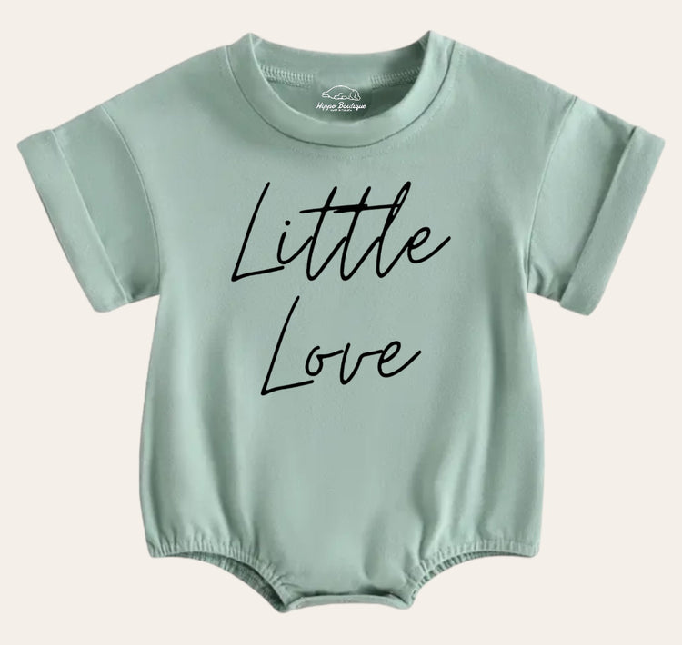 Little love Newborn baby and toddler ROMPER bodysuit, Crewneck, summer wear, cotton clothes SOFT , infant, baby girl gift / baby boy gift /
