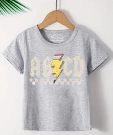 Abcd Baby & toddler tshirt / baby clothes / toddler shirt / baby girl / baby boy / baby shower / baby gift / baby daycare / school shirt