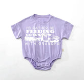 Western Newborn baby and toddler ROMPER bodysuit, Crewneck, summer wear, cotton clothes, infant, baby girl gift / baby boy gift / cow romper