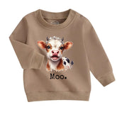 Western Baby & toddler cow sweatshirt / baby clothes / baby girl / baby boy / baby shower / baby gift / baby western / baby cow