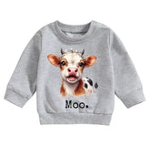 Western Baby & toddler cow sweatshirt / baby clothes / baby girl / baby boy / baby shower / baby gift / baby western / baby cow