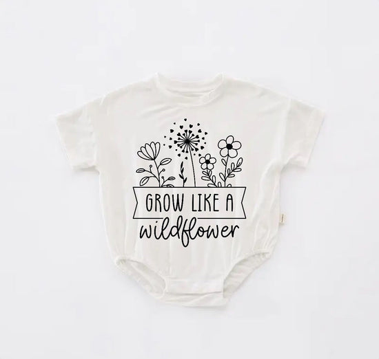 Baby boho t-shirt bubble ROMPER jumpsuit / / infant clothes / baby shirt / baby boy girl /baby shower gift / toddler