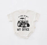 tractor Baby western t-shirt bubble ROMPER jumpsuit, infant clothes, baby western shirt, baby boy girl, baby shower gift, toddler