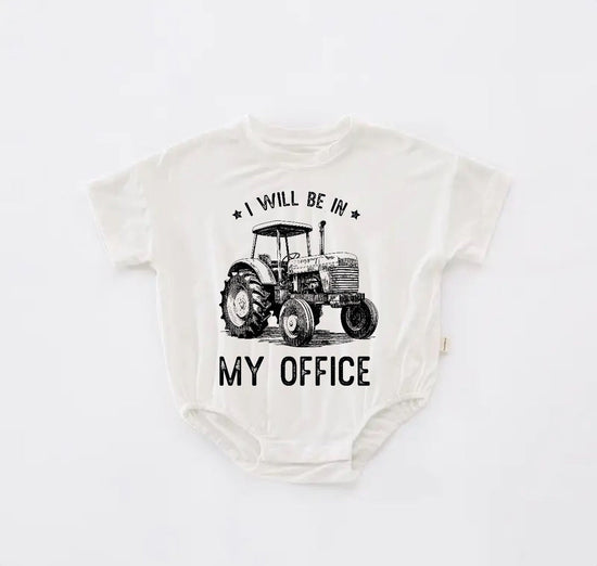 tractor Baby western t-shirt bubble ROMPER jumpsuit, infant clothes, baby western shirt, baby boy girl, baby shower gift, toddler
