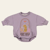 boho Baby Sweatshirt Romper, baby romper, baby clothes, baby girl, baby boy, baby gift, newborn gift, toddler clothes