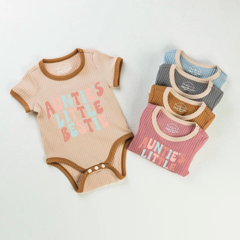 aunties best baby bodysuit, newborn Bodysuit, retro baby, Baby Shower, for Baby Girl, Baby Gift, baby announcement, baby boy gift, aunt gift