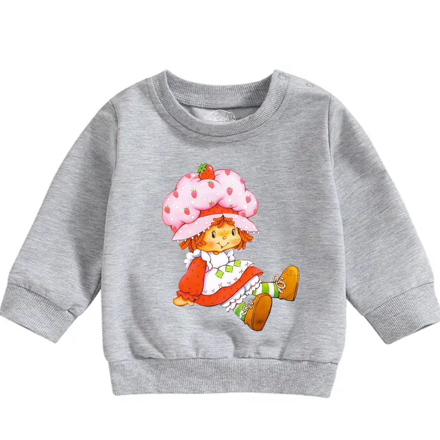 Baby & toddler strawberry sweatshirt / baby clothes / toddler sweatshirt / baby girl / baby boy / baby shower / baby gift / baby sweatshirt