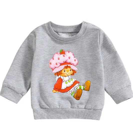Baby & toddler strawberry sweatshirt / baby clothes / toddler sweatshirt / baby girl / baby boy / baby shower / baby gift / baby sweatshirt