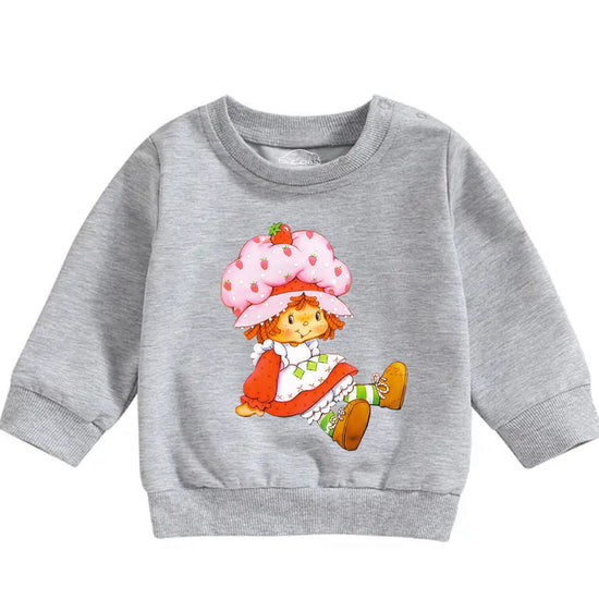 Baby & toddler strawberry sweatshirt / baby clothes / toddler sweatshirt / baby girl / baby boy / baby shower / baby gift / baby sweatshirt