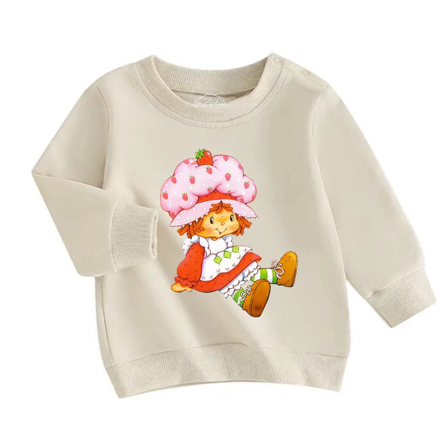 Baby & toddler strawberry sweatshirt / baby clothes / toddler sweatshirt / baby girl / baby boy / baby shower / baby gift / baby sweatshirt