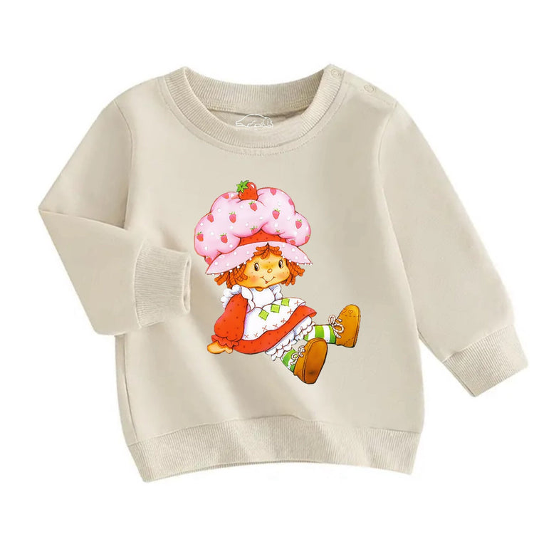 Baby & toddler strawberry sweatshirt / baby clothes / toddler sweatshirt / baby girl / baby boy / baby shower / baby gift / baby sweatshirt